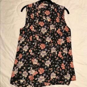 Pleione floral blouse